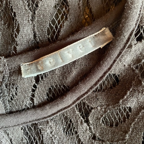 Sheer Black Lace Dress - Picture 3 of 3